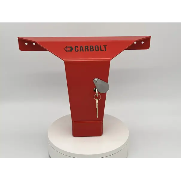 Carbolt Carbolt 100 Trekhaakslot - Bedrijfswagen achterdeur beveiliging - Rood