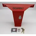 Carbolt Carbolt 100 Trekhaakslot - Bedrijfswagen achterdeur beveiliging - Rood