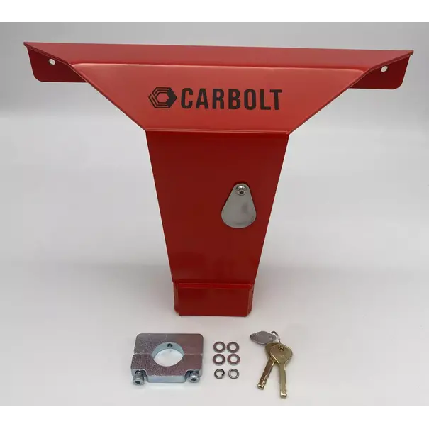Carbolt Carbolt 100 Trekhaakslot - Bedrijfswagen achterdeur beveiliging - Rood