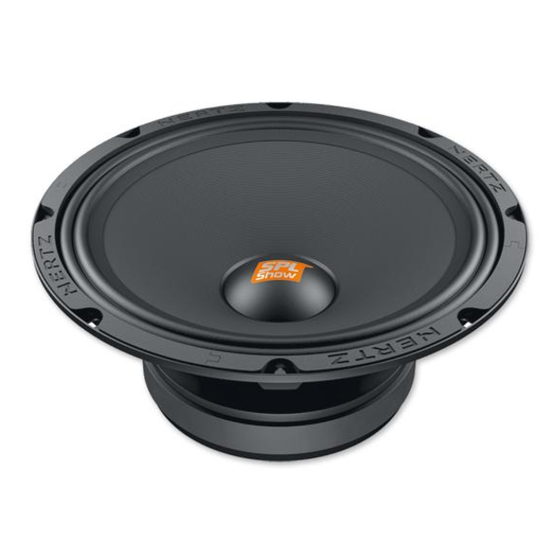 Hertz Hertz SV 250.1 - SPL Show 25 cm Midrange luidspreker - Per stuk