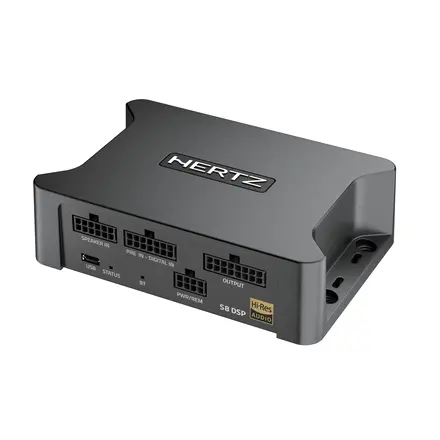 Hertz S8 DSP - HI RES DIGITAL SIGNAL PROCESSOR - Voor auto's, motorfietsen en boten