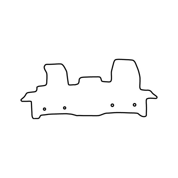 AutoStyle AutoStyle Automatten Ford Custom Camper 2022- (Automaat)