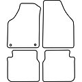AutoStyle Automatten passend voor Fiat Idea 2003-2007