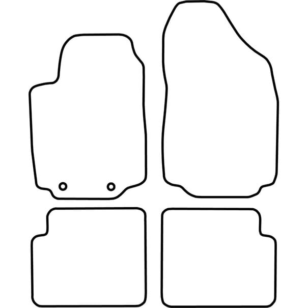 AutoStyle Automatten passend voor Fiat Stilo 2001-2008