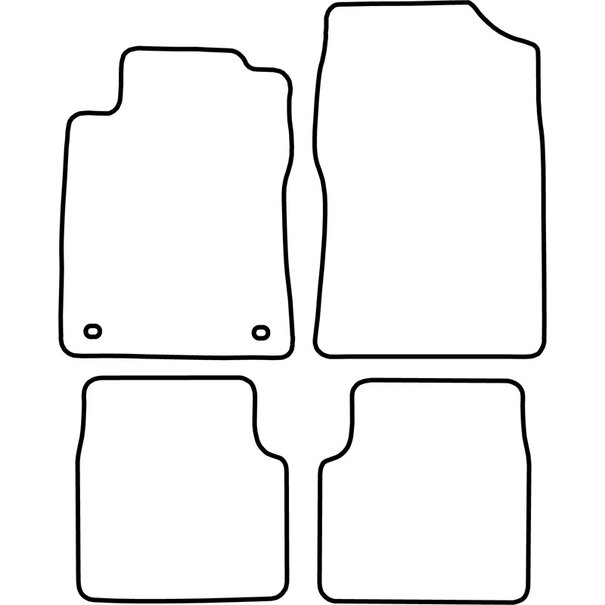 AutoStyle Automatten passend voor Citroen XM 1989-2000