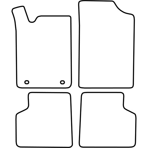 AutoStyle Automatten passend voor Citroen Xantia 1997-2004