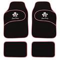 Simoni Racing Simoni Racing Universele Automatten Daisy - Zwart/Roze - 4 stuks