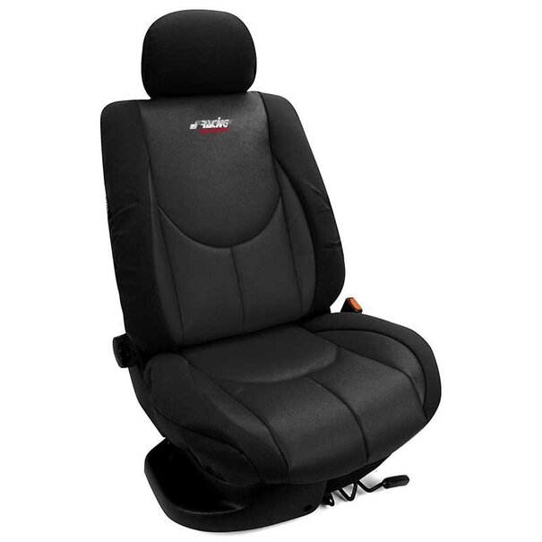 Simoni Racing Simoni Racing Stoelhoezenset Type A - Zwart - 6-delig voor voorstoelen