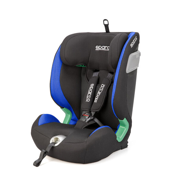 Sparco Sparco kinderstoel SK5000I (Isofix) Zwart/Blauw i-Size 76-150cm (ECE-R129/03)