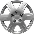 AutoStyle 4-Delige Wieldoppenset Louisiana 14-inch zilver