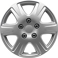AutoStyle AutoStyle 4-Delige Wieldoppenset Louisiana 13-inch zilver