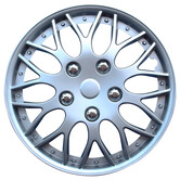 AutoStyle 4-Delige Wieldoppenset Missouri 16-inch zilver