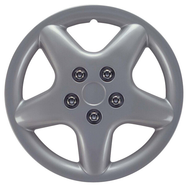 AutoStyle AutoStyle 4-Delige Wieldoppenset Idaho 13-inch zilver