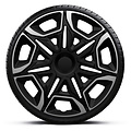 AutoStyle AutoStyle 4-Delige Wieldoppenset Varido 14-inch zilver/zwart
