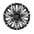 AutoStyle AutoStyle 4-Delige Wieldoppenset Jerez 16-inch zilver/zwart