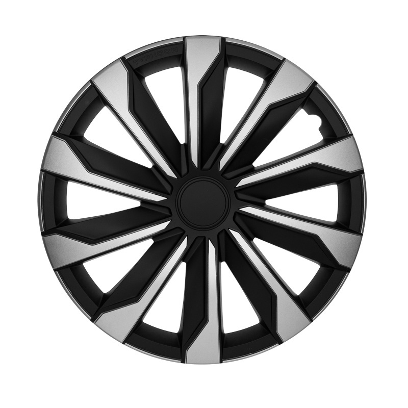 Wieldoppenset LeMans | 17 inch | Zwart/zilver