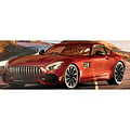 AutoStyle AutoStyle 4-Delige Wieldoppenset Typhoon 14-inch zilver/zwart