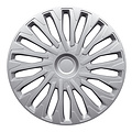AutoStyle AutoStyle 4-Delige Wieldoppenset Soho 14-inch zilver
