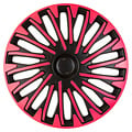 AutoStyle 4-Delige Wieldoppenset Soho 13-inch zwart/roze