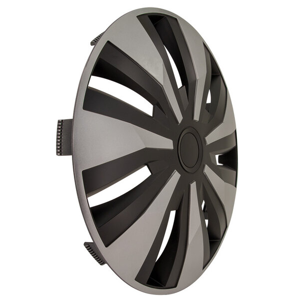 AutoStyle AutoStyle 4-Delige Wieldoppenset Orion-VAN 16-inch zilver/zwart (bol)