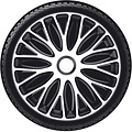 AutoStyle 4-Delige Wieldoppenset Mugello 16-inch wit/zwart