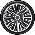 AutoStyle AutoStyle 4-Delige Wieldoppenset Motion 13-inch zilver/zwart