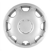 AutoStyle 4-Delige Wieldoppenset VAN 15-inch zilver (bol)