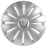 AutoStyle 4-Delige Wieldoppenset Daytona Pro 13-inch zilver/chroom ring