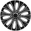 AutoStyle AutoStyle 4-Delige Wieldoppenset Voltec Pro 16-inch zwart/wit