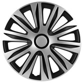 AutoStyle 4-Delige Wieldoppenset Nardo 16-inch zilver/zwart