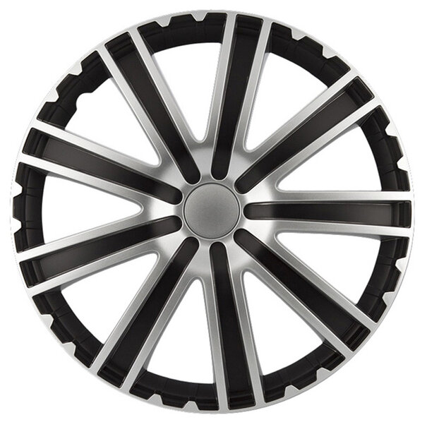 AutoStyle AutoStyle 4-Delige Wieldoppenset Toro 16-inch zwart/zilver