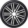 AutoStyle AutoStyle 4-Delige Wieldoppenset Toro 13-inch zwart/zilver
