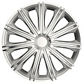 AutoStyle 4-Delige Wieldoppenset Nero 17-inch zilver