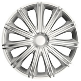 AutoStyle 4-Delige Wieldoppenset Nero 14-inch zilver