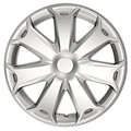 AutoStyle AutoStyle 4-Delige Wieldoppenset Mega 16-inch zilver
