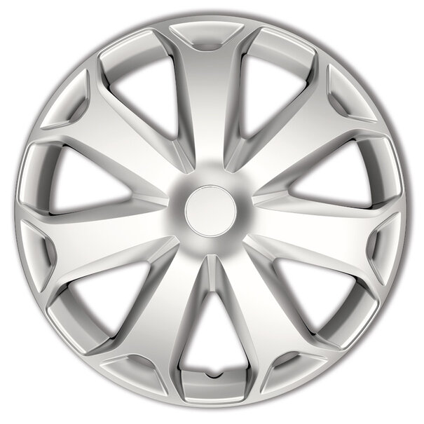 AutoStyle AutoStyle 4-Delige Wieldoppenset Mega 16-inch zilver