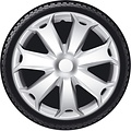 AutoStyle AutoStyle 4-Delige Wieldoppenset Mega 15-inch zilver