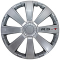 AutoStyle 4-Delige Wieldoppenset RS-T 16-inch zilver