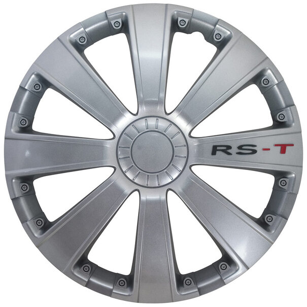 AutoStyle AutoStyle 4-Delige Wieldoppenset RS-T 16-inch zilver