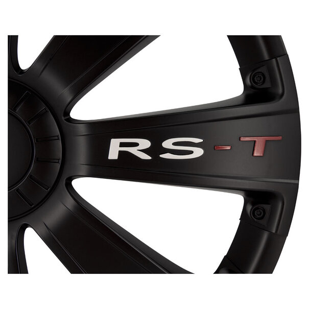 AutoStyle AutoStyle 4-Delige Wieldoppenset RS-T 13-inch zwart