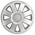 AutoStyle AutoStyle 4-Delige Wieldoppenset Sportive 16-inch zilver