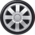 AutoStyle AutoStyle 4-Delige Wieldoppenset Sportive 16-inch zilver