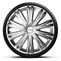 AutoStyle AutoStyle 4-Delige Wieldoppenset Giga 15-inch zilver