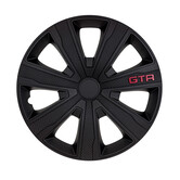 4-Delige J-Tec Wieldoppenset GTR Carbon 16-inch zwart