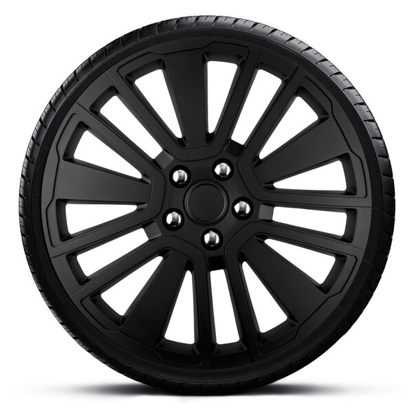 J-Tec 4-Delige J-Tec Wieldoppenset Scuba SR 14-inch zwart