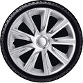 J-Tec  J-Tec Wieldoppenset Veron - 16-inch - Zilver/Carbon-look
