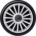 J-Tec 4-Delige J-Tec Wieldoppenset Grand Prix 14-inch zilver