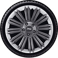 J-Tec 4-Delige J-Tec Wieldoppenset Discovery R 16-inch zilver/grijs