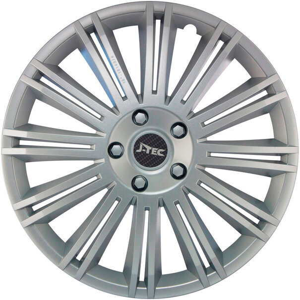 J-Tec 4-Delige J-Tec Wieldoppenset Discovery 14-inch zilver