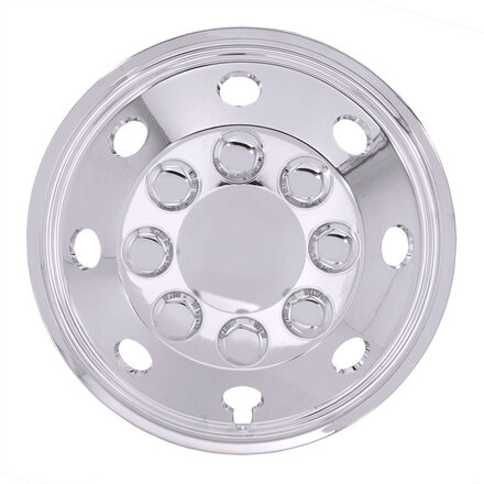 AutoStyle 4-Delige Wieldoppenset Utah 16-inch chroom (extra bol)